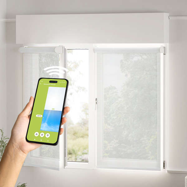Sin taladrar Screen Corti Fiberglass motorizado SmartView